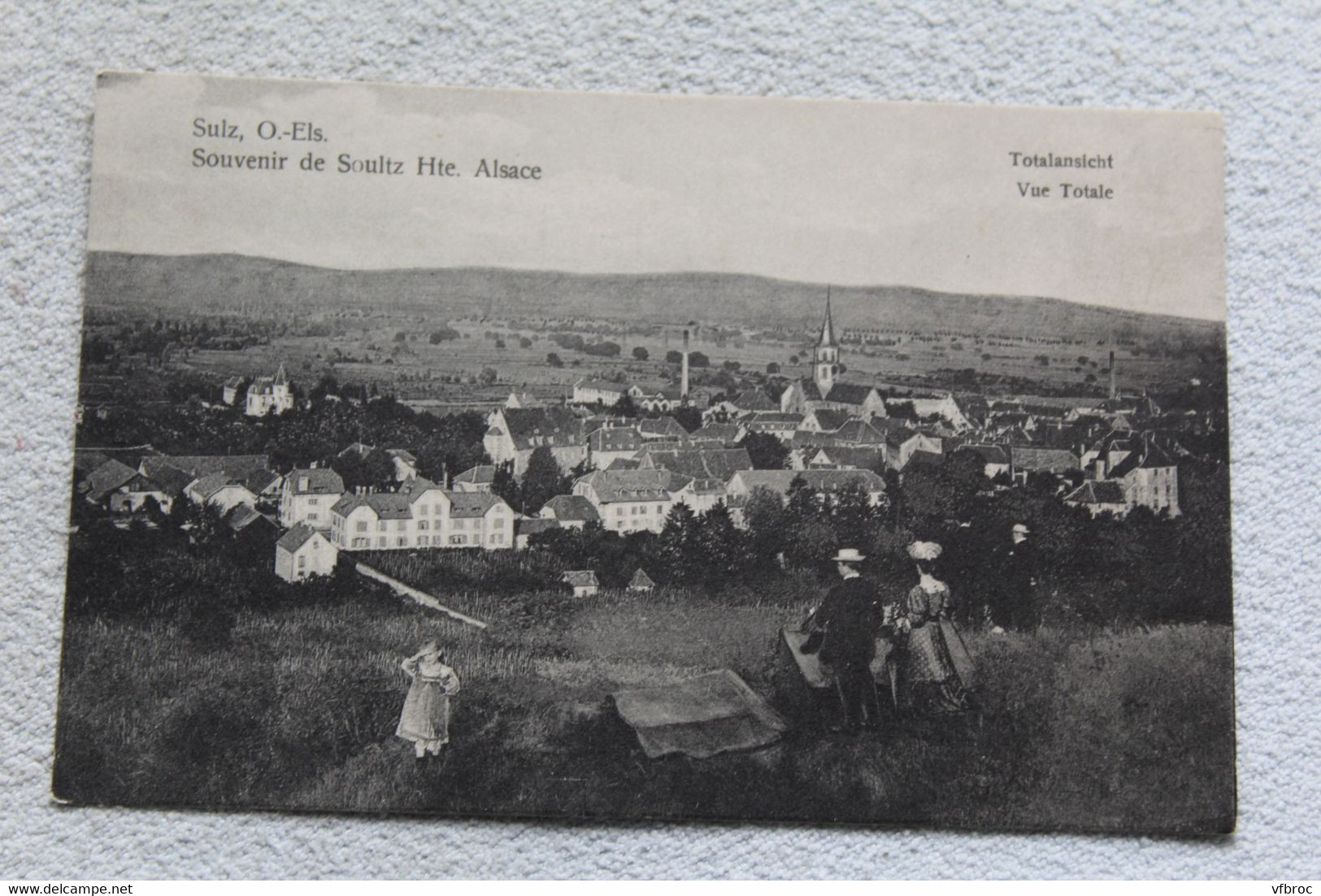 souvenir de Soultz, haute Alsace, Haut Rhin 68