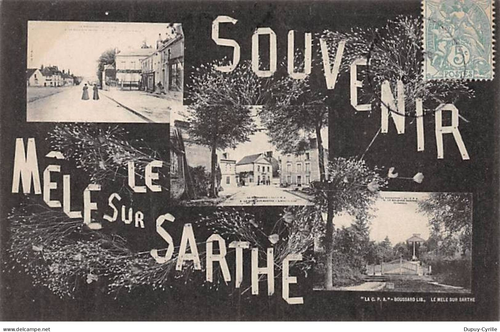 Souvenir LE MELE SUR SARTHE - très bon état
