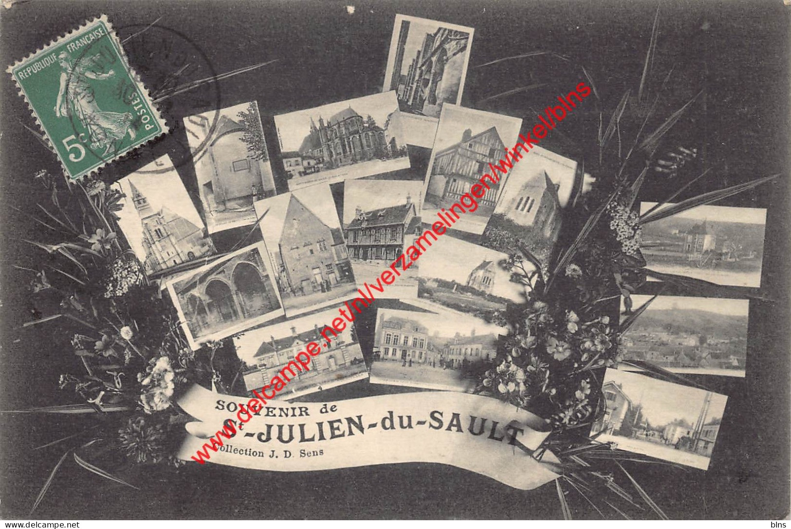 Souvenir - Saint Julien du Sault - (89) Yonne