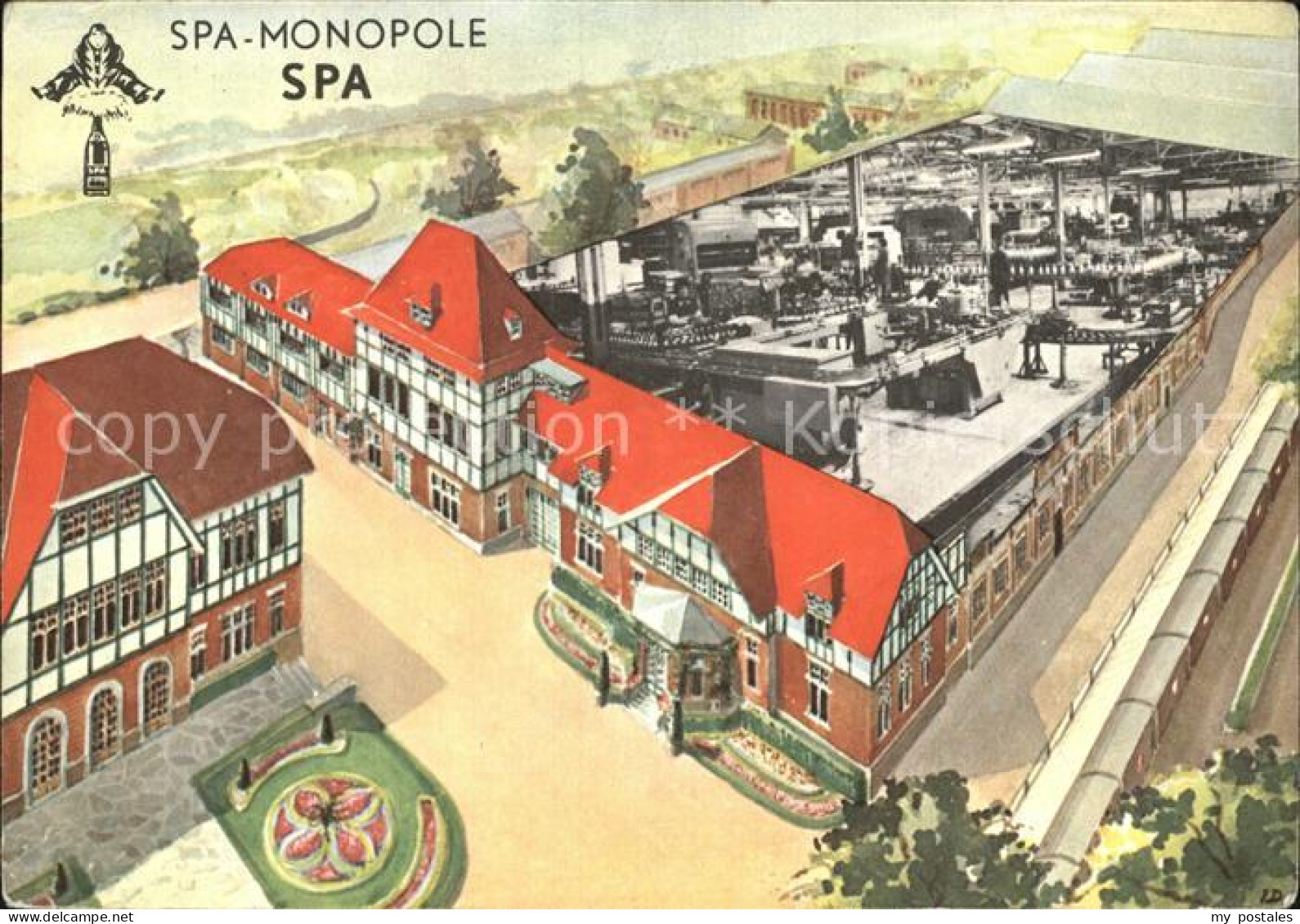 Spa Liege Spa Monopole Kuensterkarte