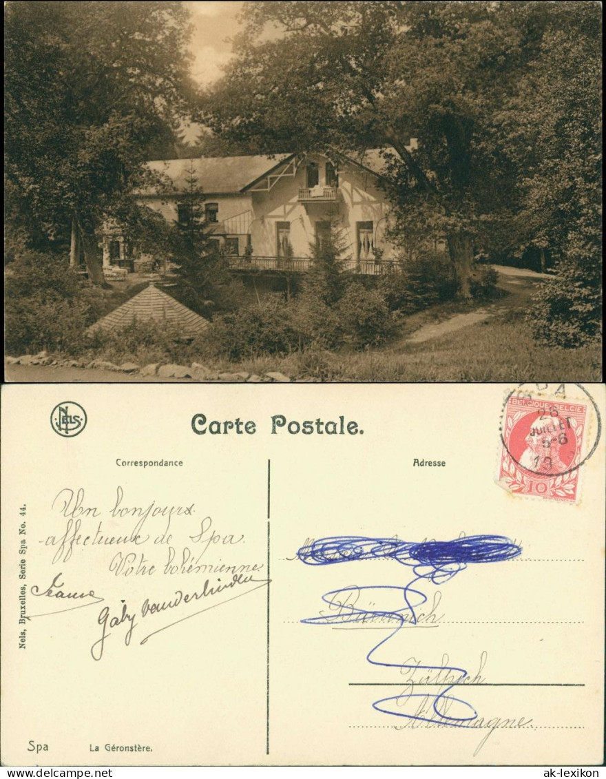 Spa (Provinz Lüttich) Spa (kêr) (Spå  Spâ) La Geronstere 1913