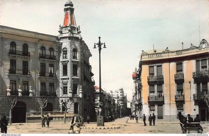 [-5%] ESPAGNE - Albacete - Plaza de Gabriel Lodares y... de Tesifonte Gallego  - Colorisé - Animé - Carte postale ancien