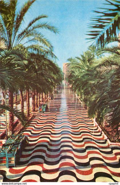 CPM Alicante l'esplanade d'espagne