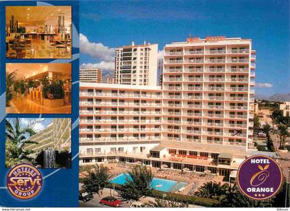 Espagne - Espana - Comunidad Valenciana - Benidorm - Hotel Orange - Multivues - immeubles - architecture - Piscine - CPM