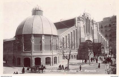 España - ALICANTE (C. Val.) Plaza del Mercado - Ed. Unique 1306