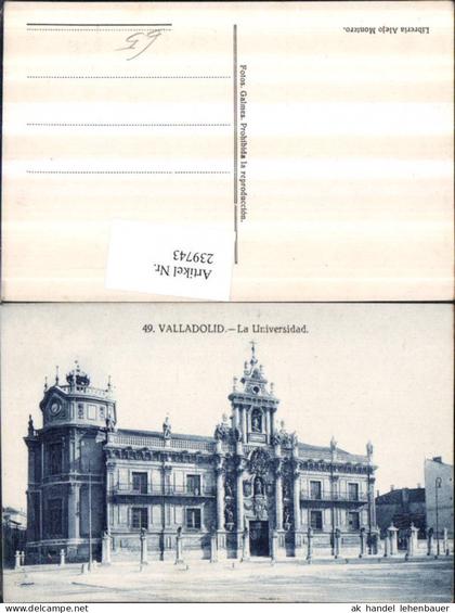 239743,Valladolid La Universidad Universität