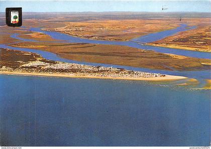 B48215 Huelva Punta Umbria air view   spain