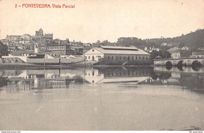 B676 Spain Pontevedra Vista Parcial vintage postcard