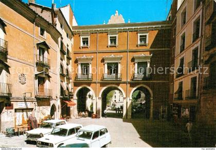 Cuenca Castilla-La Mancha Espana Anteplaza y Ayuntamiento