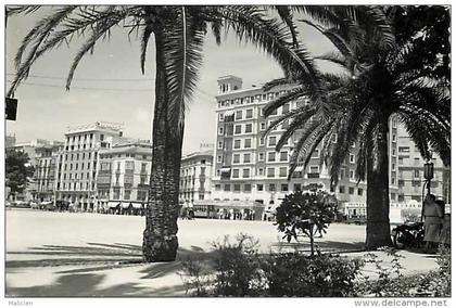 espagne - ref  E136  - malaga - plaza del general queipode llano  -   carte bon état -