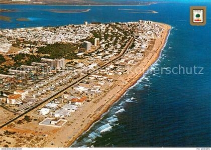 Huelva Punta Umbria vista aérea