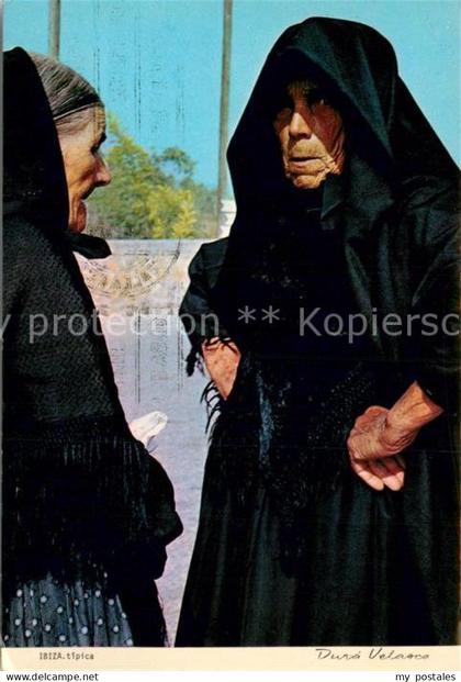 Ibiza Islas Baleares Ibiza tipica Alte Frauen Inselbewohner