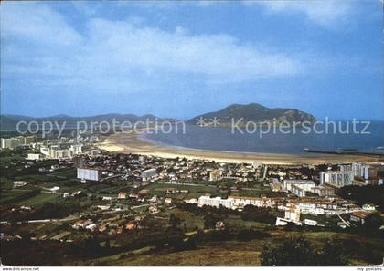 Laredo Spanien Fliegeraufnahme mit Strand