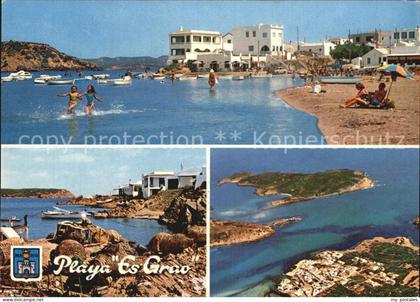 Menorca Strand Fliegeraufnahme