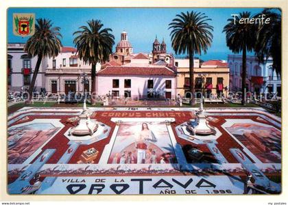 Orotava Tenerife Corpus Christi