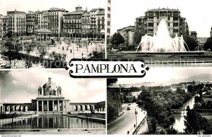 Pamplona Navarra Brunnen