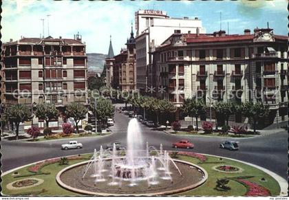 Pamplona Navarra Plaza del Principe Viana San Ignacio