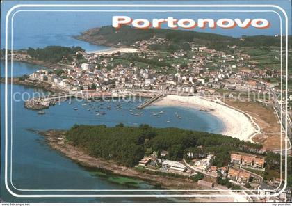 Pontevedra Fliegeraufnahme