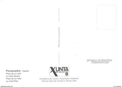 Pontevedra Galicia ES Plaza de la Lena