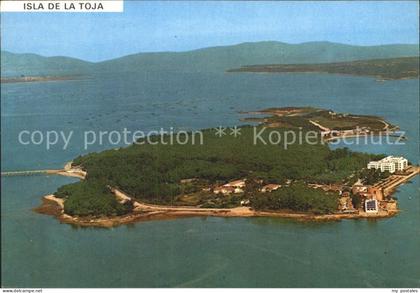 Pontevedra Isla de la Toja Vue aerienne