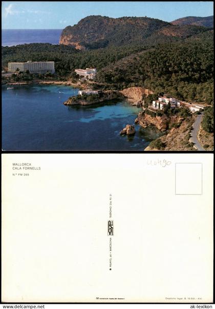 Postales Mallorca MALLORCA CALA FORNELLS 1980