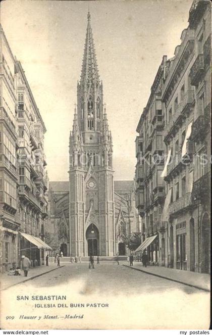 San Sebastian  Pais Vasco ES Kirche