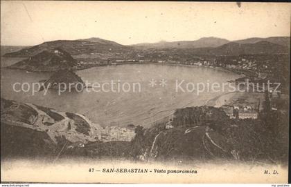 San Sebastian  Pais Vasco ES Vista panoramica