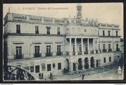 Postal Badajoz, Palacio del Ayuntamiento