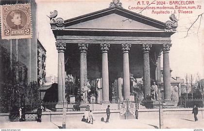 España-Barcelona - construccciones modernas Bailen num 72