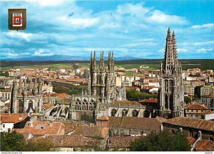 CPM Burgos Cathedrale des le Belvederes