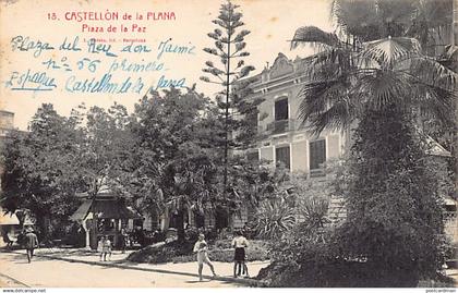 España - Castellón de la Plana (C. Val.) Plaza de la Paz - Ed. L. Roisin 18