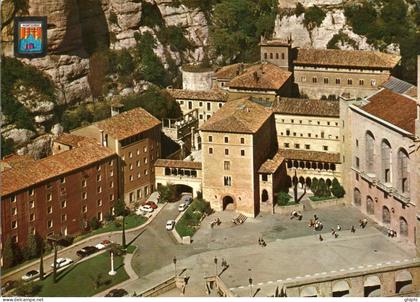 N°44576 W -cpsm Montserrat -plazas del Santuario-