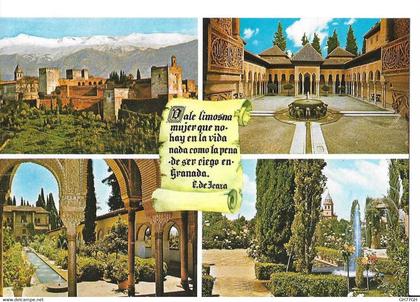 CP GRANADA -non circulée