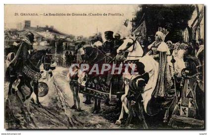 CPA Granada La Rendicion de Granada Cuadro de Pradilla