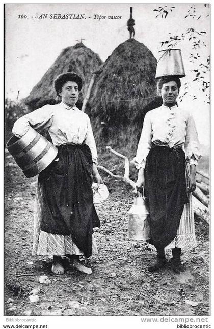ESPANA - SAN SEBASTIAN < TIPOS VASCOS
