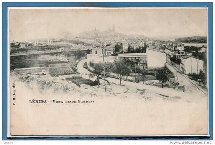 ESPAGNE -- Lérida -- Vista Desde Gardeny