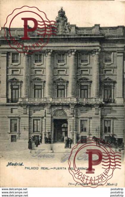 MADRID. PALACIO REAL. PUERTA DEL PRINCIPE