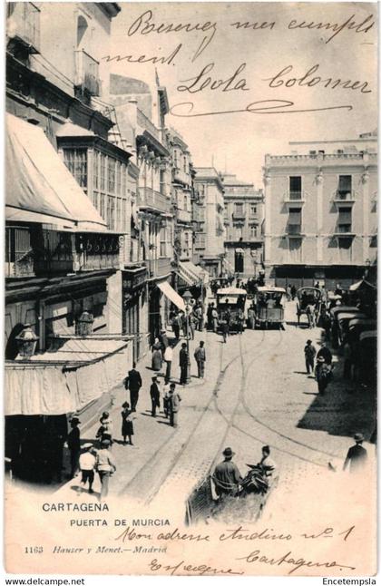 CPA Carte postale Espagne Cartagena  Puerta de Murcia 1902   VM97804ok