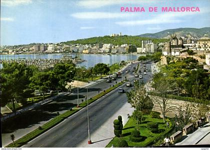 CPM Plama de Mallorca Mallorca la Promenade Maritimes