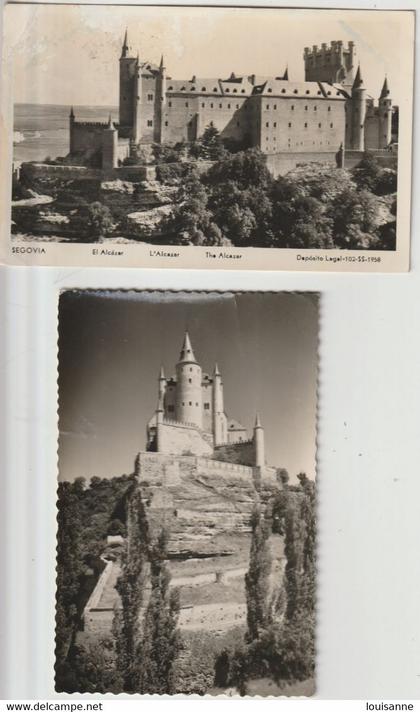 SEGOVIA  (ESPAGNE  )  2C   P S M  DIVERSES   DE LA  VILLE  ( 23 / 1 / 211 )