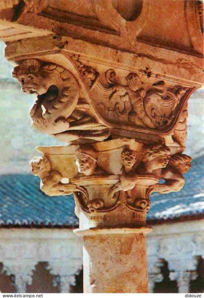 Espagne - Espana - Castilla y Leon - Salamanca - Patio de las Duenas Detalle - Cour des Maîtresses Détail - CPM - Voir S