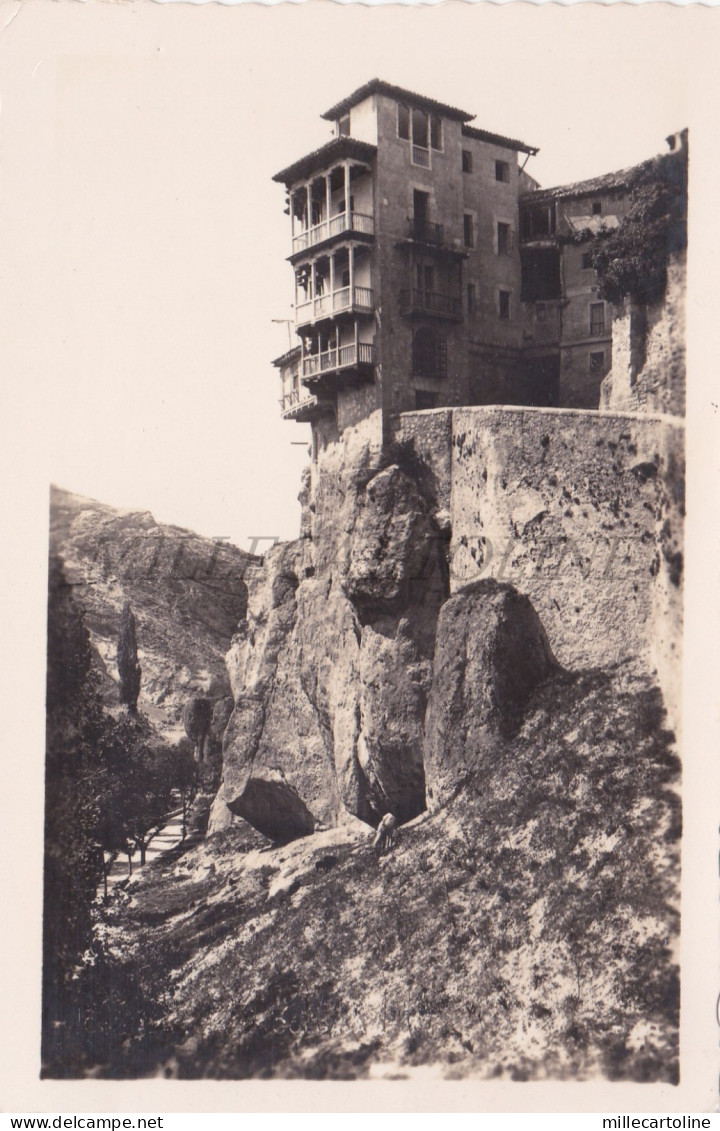 SPAIN - Cuenca, Casas Colgadas, Photo Postcard