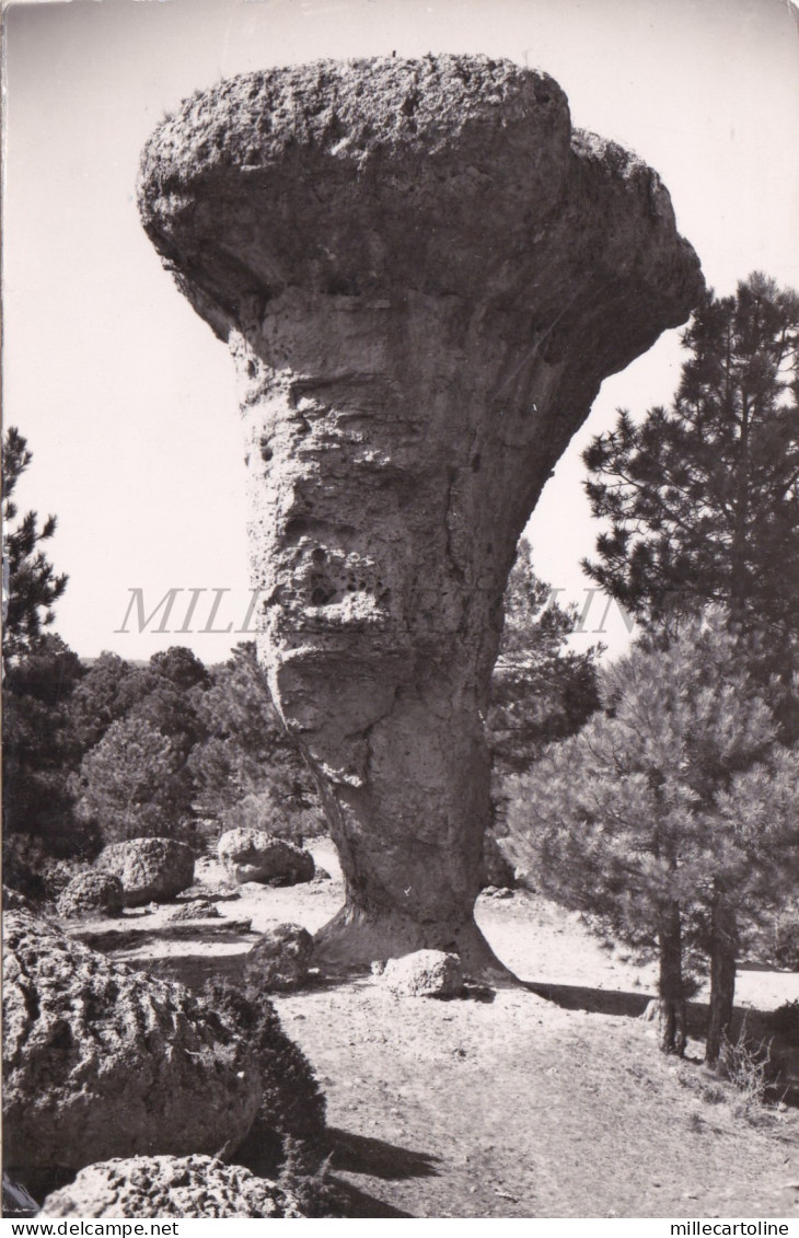 SPAIN - Cuenca, Ciudad Encantada, Photo Postcard 1965