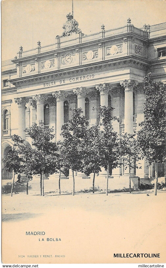 SPAIN - Madrid - La Bolsa