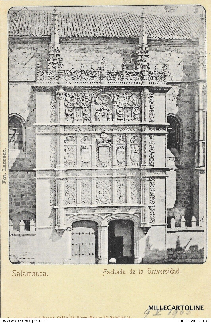 SPAIN - Salamanca - Fachada de la Universidad