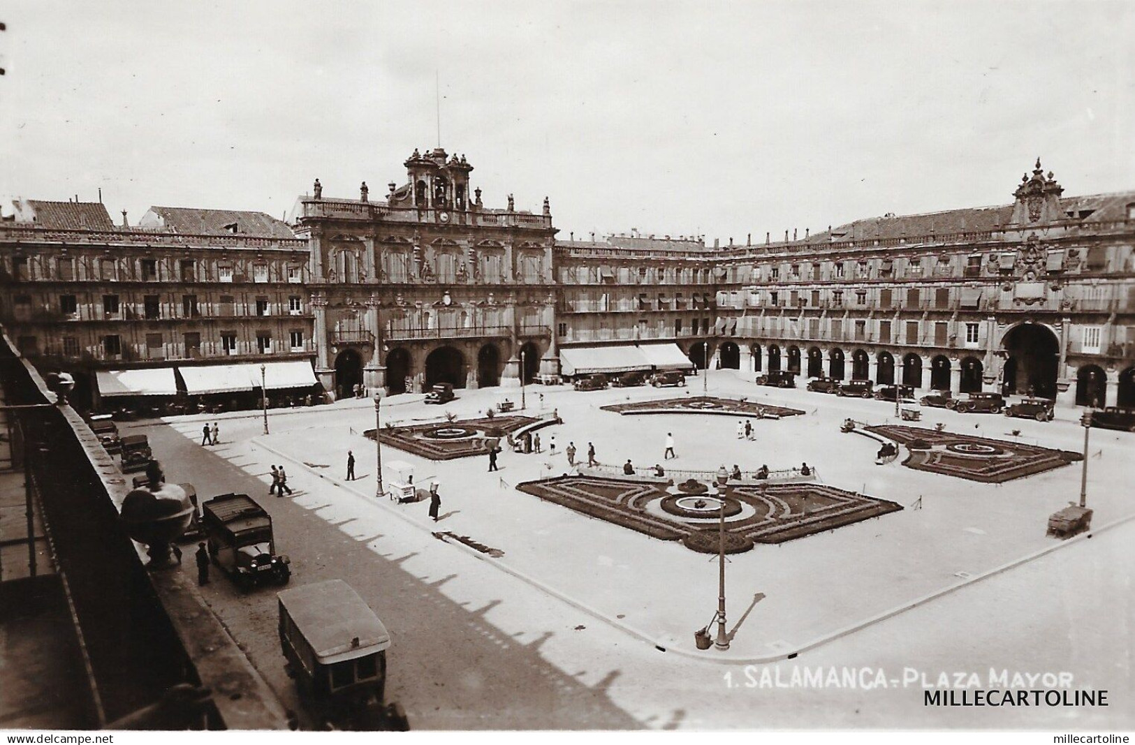 SPAIN - Salamanca - Plaza Mayor 1936