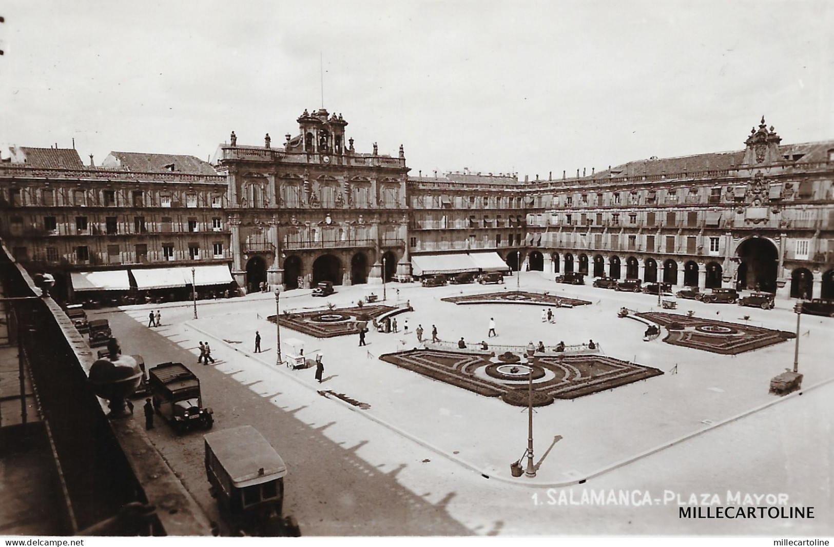SPAIN - Salamanca - Plaza Mayor 1936