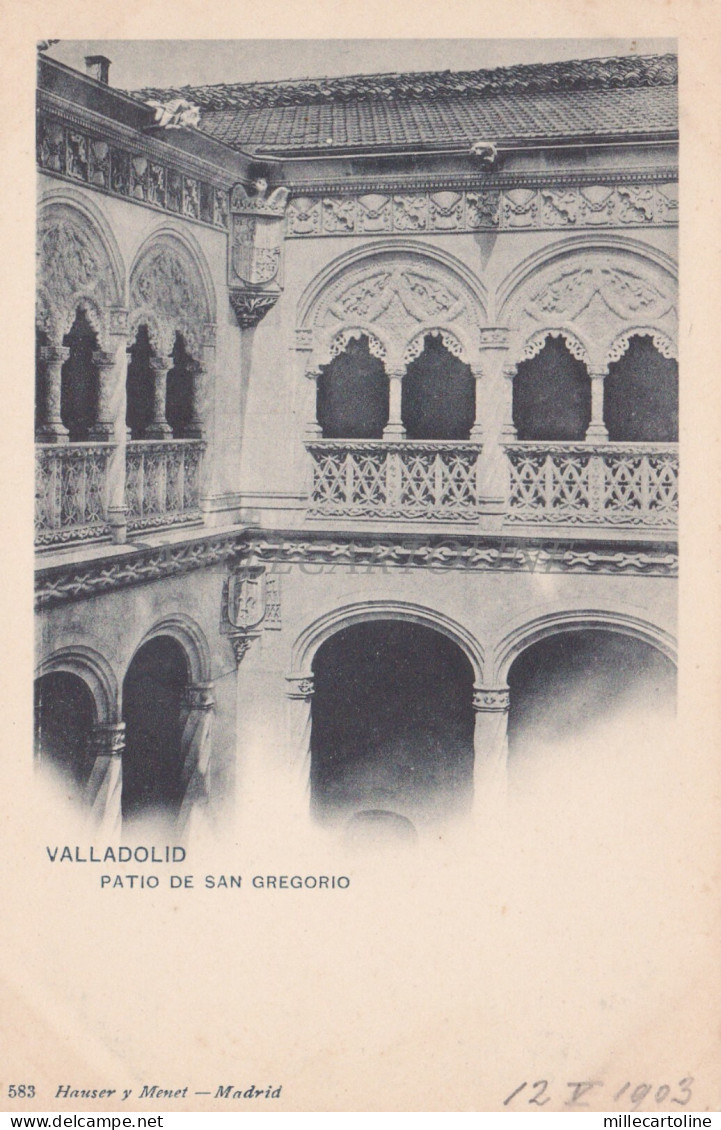 SPAIN - Valladolid - Patio de San Gregorio