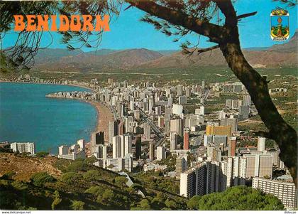 Carte Postale - Espagne - Espana - Comunidad Valenciana - Benidorm - Vista General - Vue Générale - immeubles - architec