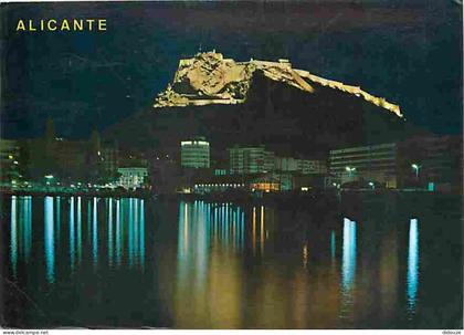 Espagne - Alicante - Vista nocturna - CPM - Voir Scans Recto-Verso